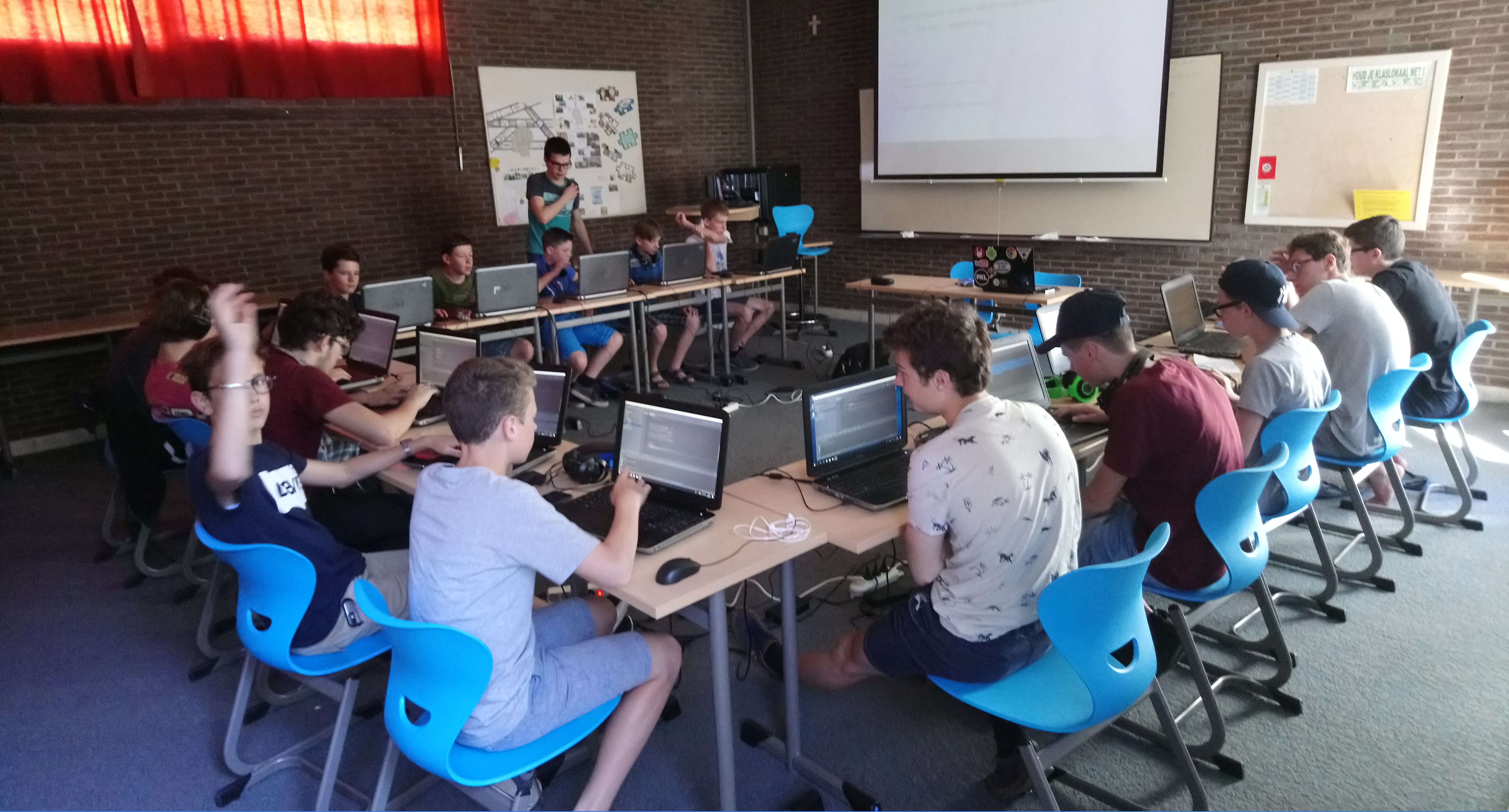 In de klas 2
